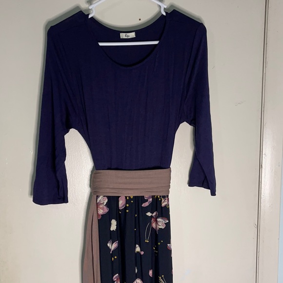 3/4sleeve dress - Picture 1 of 3